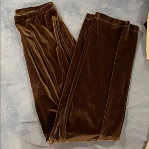 velvet pants